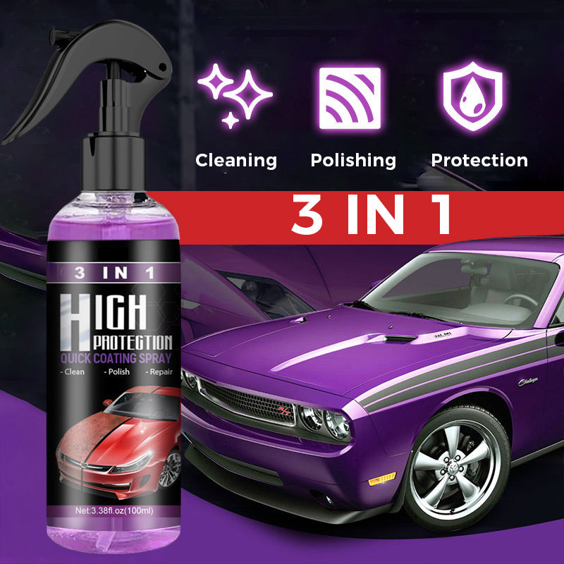 🔥3-in-1 High Protection Rapid Automotive Coating Spray