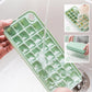 Press the ice lattice mold with box