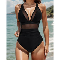 🌷 Meet Summer-50% OFF🏝️Mesh Tummy Control Swimsuit👙