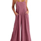 Plus Size Wide Leg Overalls Jumpsuit（Buy 2 Free Shipping）