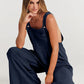 Plus Size Wide Leg Overalls Jumpsuit（Buy 2 Free Shipping）