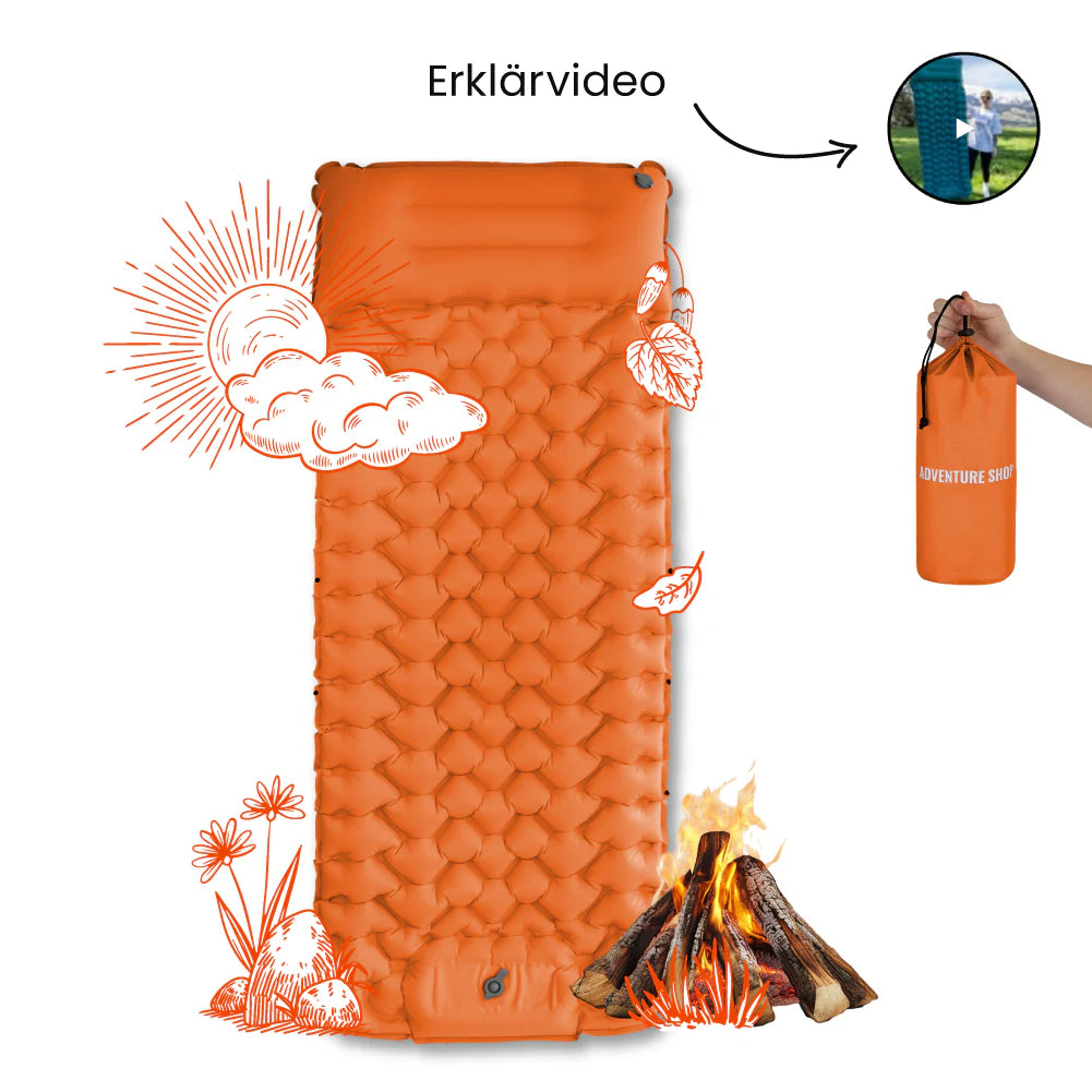 Ultralight & compact sleeping pad - perfect for on the go