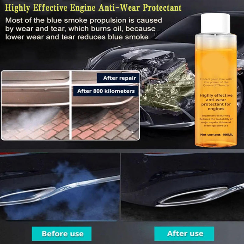 Highly Effective Engine Anti-Wear Protectant