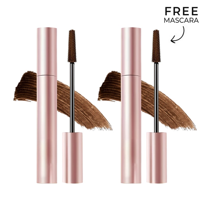 🎁Last Day BUY 1 GET 1 FREE Each only￡4.99💥Mascara Primer Set – Black or Brown Duo