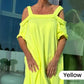 🏖️ SUMMER SPECIALS 💃 Women's Cold Shoulder Maxi Dress - Casual Style & Flowy Silhouette | Perfect for Garden Parties, Beach Days or Evening Walks | UK Sizes