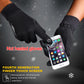 Winter Gloves Unisex Ski Gloves Lined Warm Touchscreen Gloves