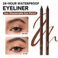 🎁LAST DAY SALE £8.99 with FREE Eyeliner Sharpener!!🔥-🌟24 HR Waterproof Eyeliner Duo Sharpenable Eye Pencil
