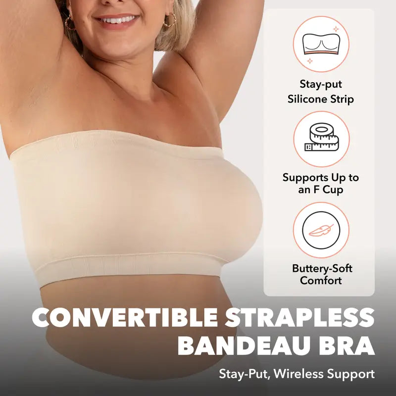 🤩Convertible Strapless Bandeau Bra