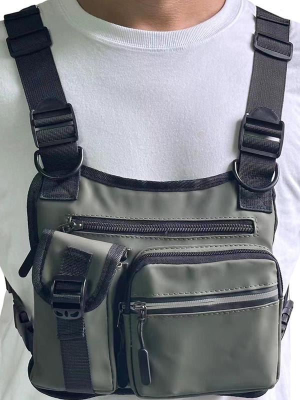 💥Limited Time Sale 50% Off🔥Adjustable Zipper Multi-functional Tactical Chest Bag💼