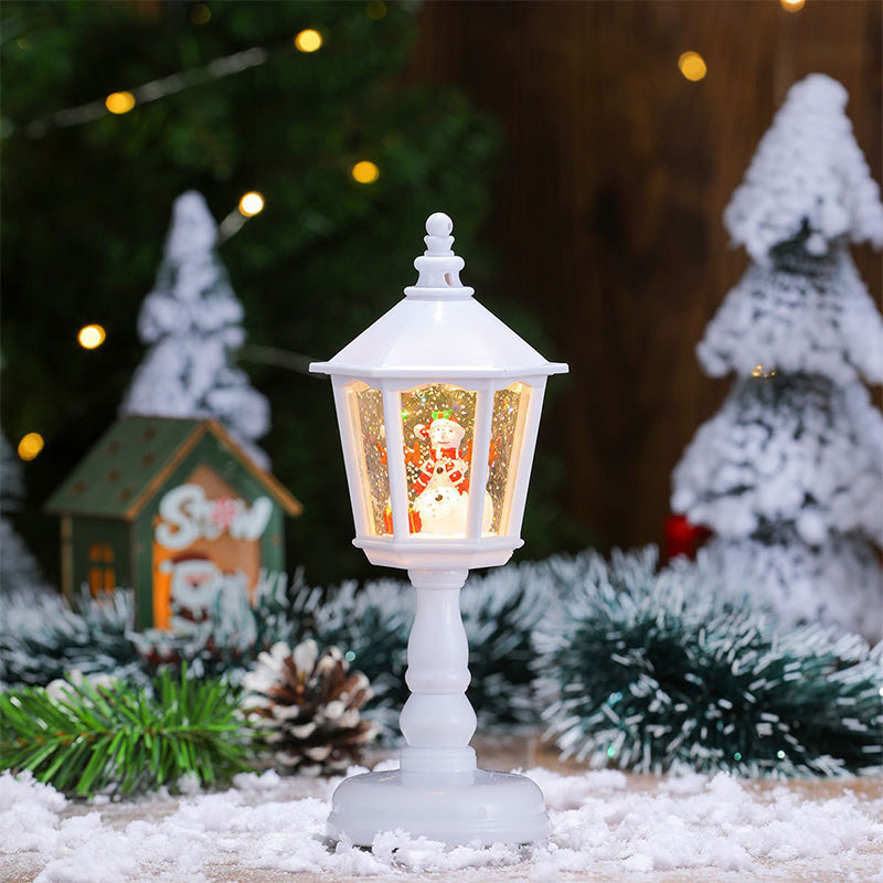 🎄Christmas Snow Night Light with Music Luminous Decoration Lamp✨