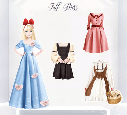 🎁Christmas Gift - 👧Magnetic Dress Up Baby