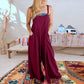 Plus Size Wide Leg Overalls Jumpsuit（Buy 2 Free Shipping）