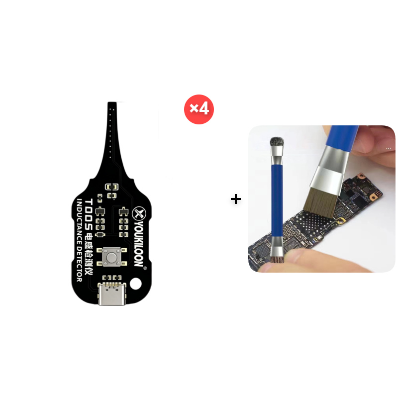 🥳2026 HOT SALE🥳💞50K+ SOLD!💡⚙️ 50% OFF! In-Circuit Inductor Tester – One-button simplicity, clear indicator. Non-contact, rapid diagnosis. A must-have for electronics repair. 📟🕊️