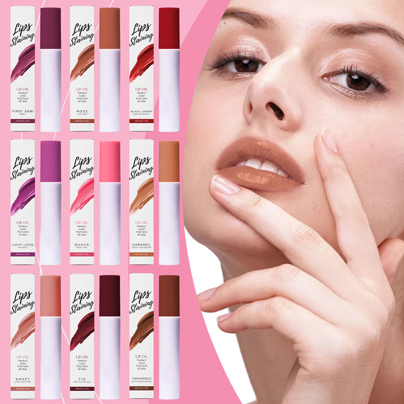 💗LAST DAY - BUY 1 GET 1 FREE💗Lips Staining Lip Oil (Non-Sticky | Non-Smudge | 24H Long-Lasting👄)