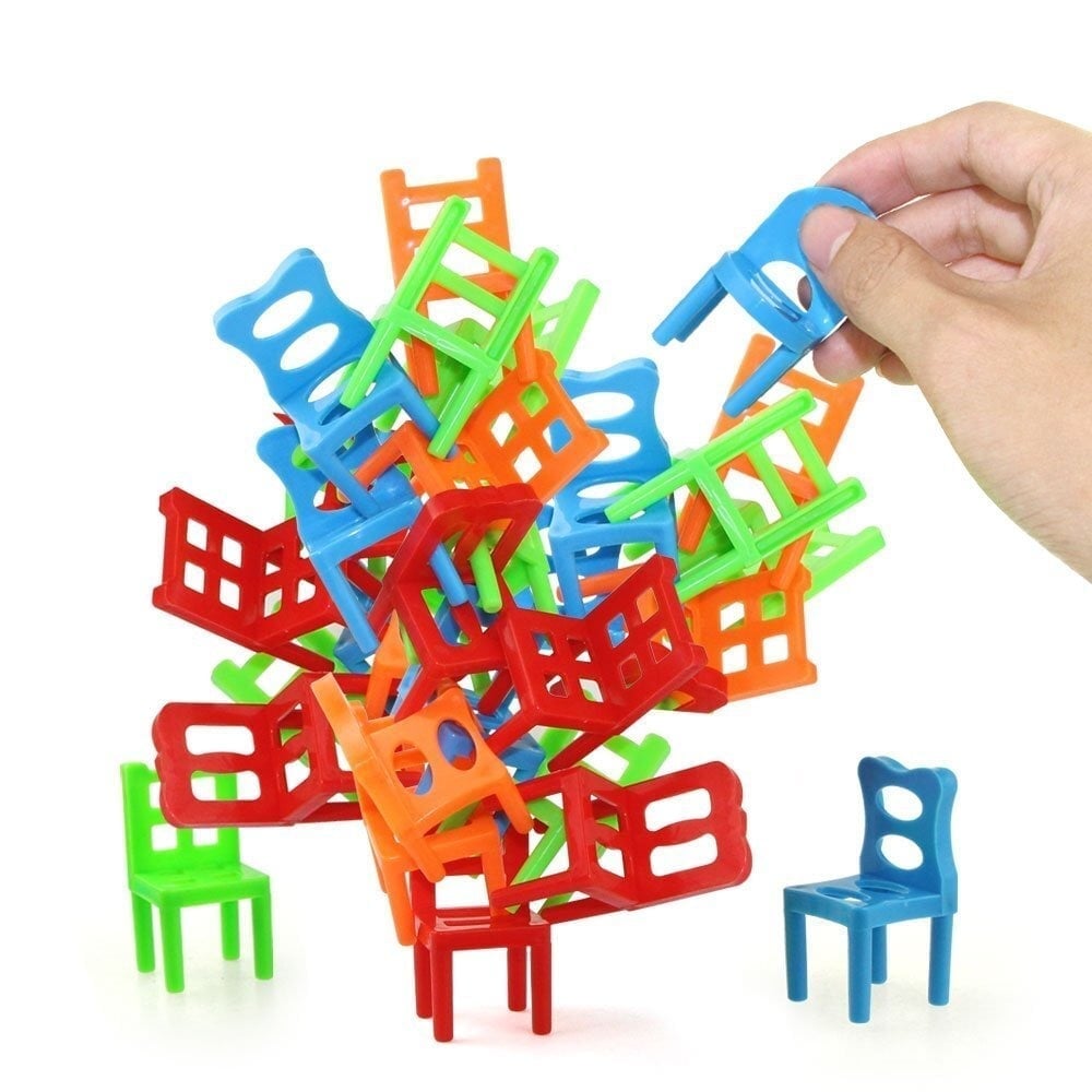 Christmas Hot Sale 48% OFF - Chairs Stacking Tower Balancing Game