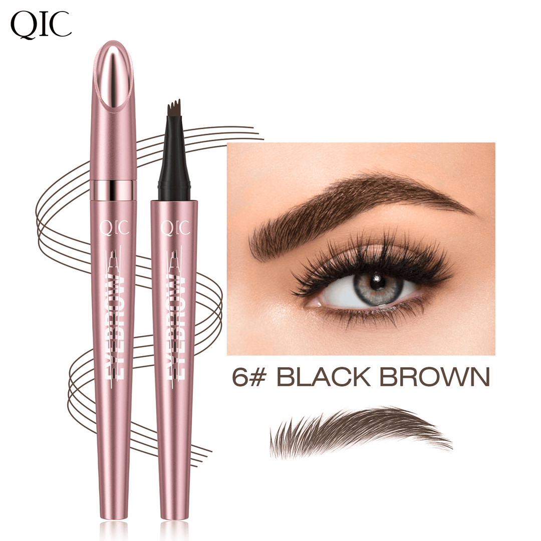 💞50K+ SOLD!💥3D Microblading Eyebrow Pencil – 4-Prong Tip, Waterproof & Natural Hair-Like Strokes 🖌️