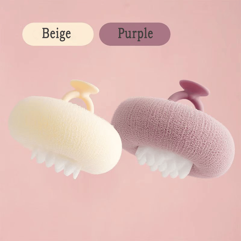 Suction Cup Super Soft Bath Sponge Flower