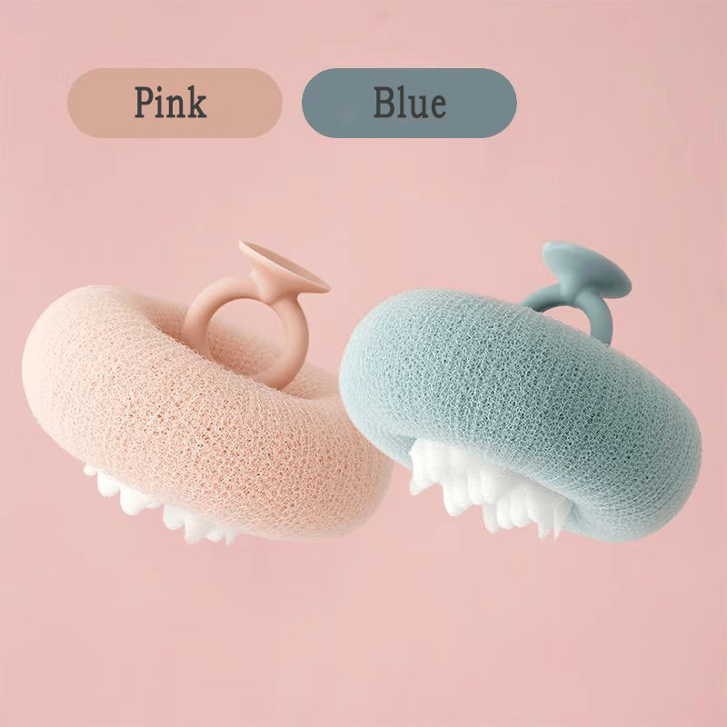 Suction Cup Super Soft Bath Sponge Flower