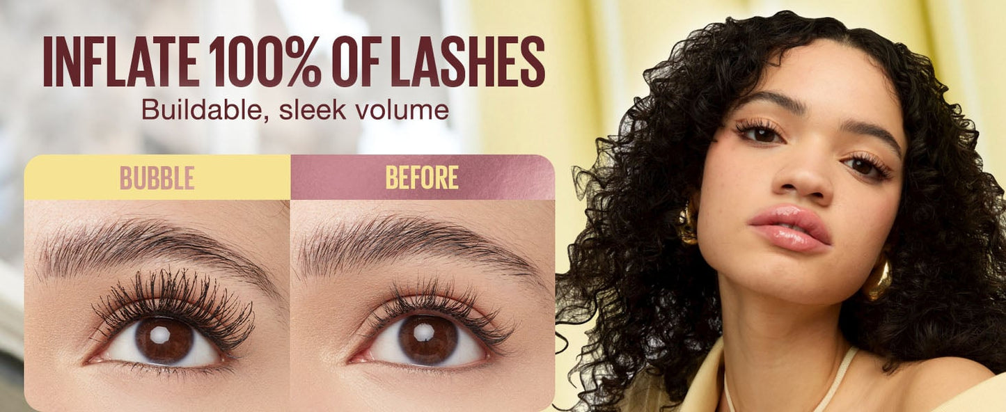 💖Buy 1 Get 1 Free💖Bubble Mascara💯✨Volume and Length Formula for Bold, Separated Lashes