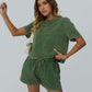 🌿 Summer Essential: Gradient Acid Wash Two-Piece Set | Women's Tank Top and Shorts Set | Comfortable and Fitting, No Detergent Needed | Fashionable and Easy to Clean
