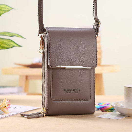 🏆Last Day Promotion:SALE 50% OFF 🔥 👜  Simple and elegant women's touchscreen crossbody phone wallet