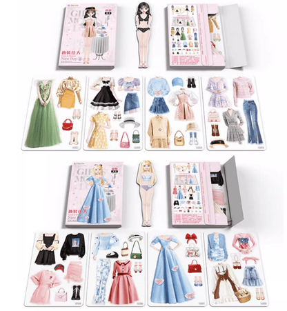 🎁Christmas Gift - 👧Magnetic Dress Up Baby