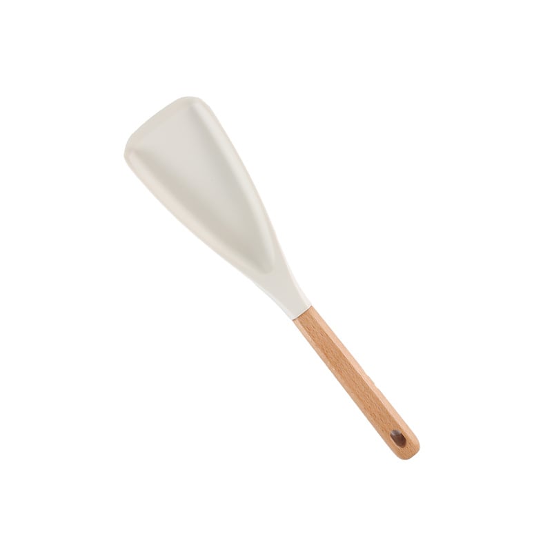 🔥🔥Silicone Salad Spatula with Wood Handle