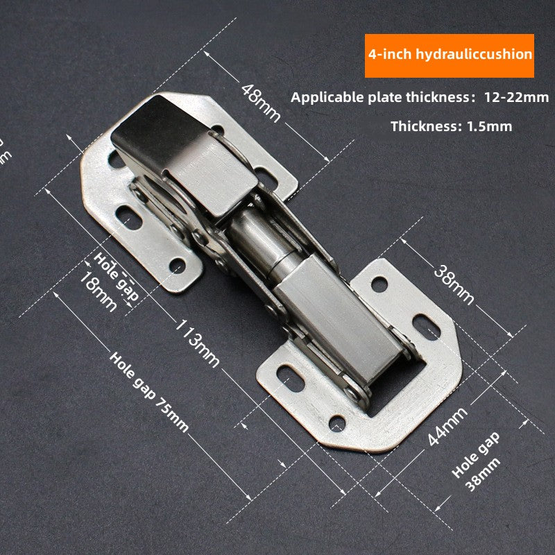 🔥Christmas sale is ending soon🔥Easy installation of bridge-shaped door hinges  -Cabinet hinges