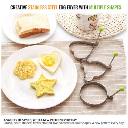 🔥time-limited  Sale 49%🔥Stainless Steel Fried Egg Molds