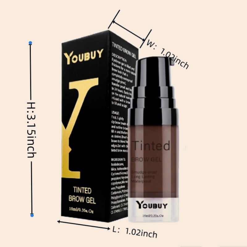 BUY 1 GET 1 FREE 🔥Longwear Waterproof Tinted Brow Gel