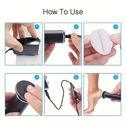 Free shipping on one piece too-Electric Foot Exfoliator