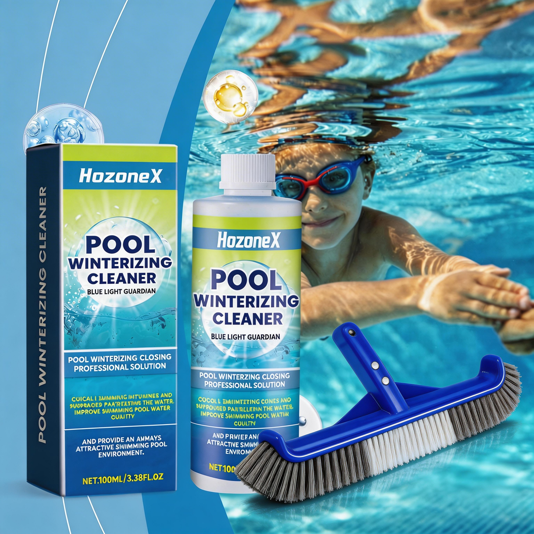 Wide Pool Brush Head with Curved Ends