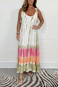 🔥BUY 2 GET 10% OFF💝Tye Dye Maxi Dress