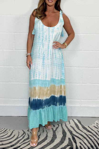 🔥BUY 2 GET 10% OFF💝Tye Dye Maxi Dress