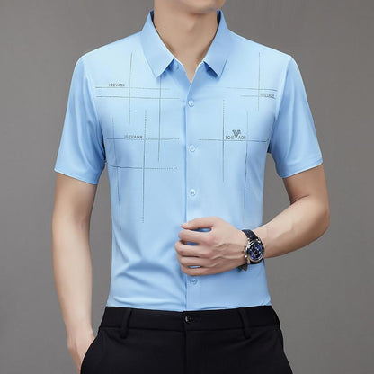 🎁Men's Ice Silk Business Shirt