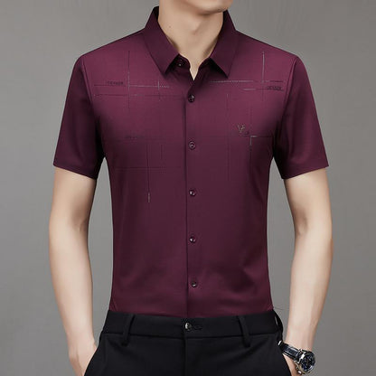 🎁Men's Ice Silk Business Shirt