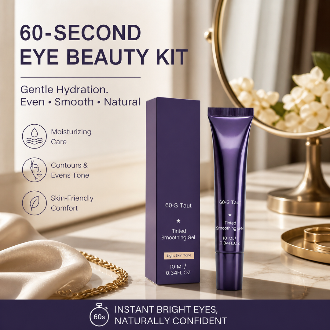 ✨60-Second Eye Make-up Set.✨Tinted firming gel, under eye cream for puffiness and bags under eyes 0.33 fl