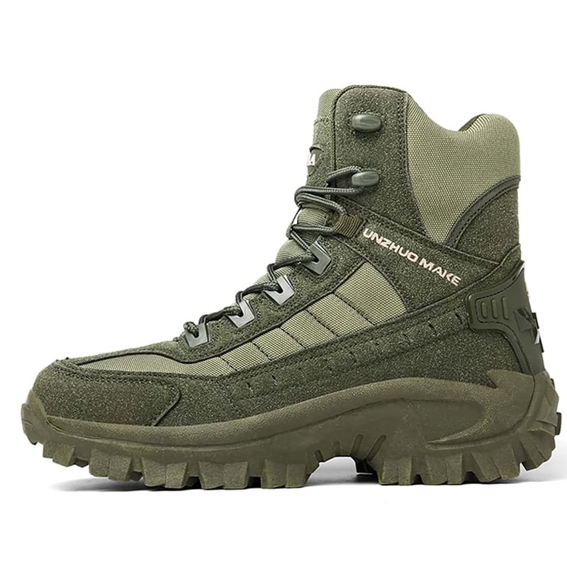 🔥Hot sale🔥Men's Waterproof Outdoor Anti-Puncture Work Combat Boots (Durability Upgrade)