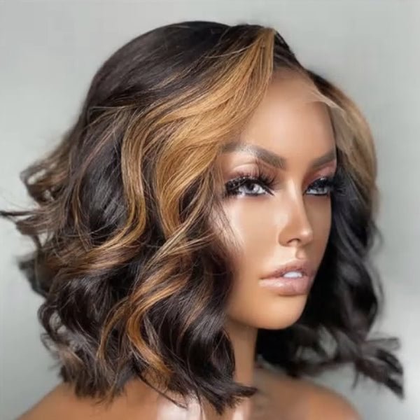 West Kiss 250% Density Right Side Part Glueless LayerCut Wig 6x8 Lace Closure Wig Body Wave Pre Cut Pre Bleached Ready Go Wigs