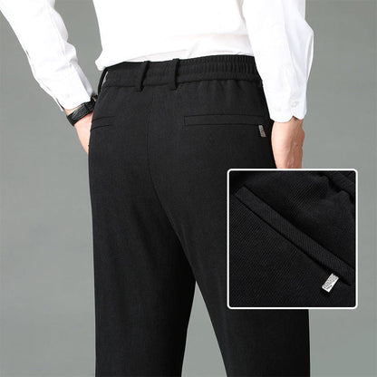 🎁💖Nice Gift! Men's Thickened Elastic Waist Corduroy Pants🔥（free shipping）