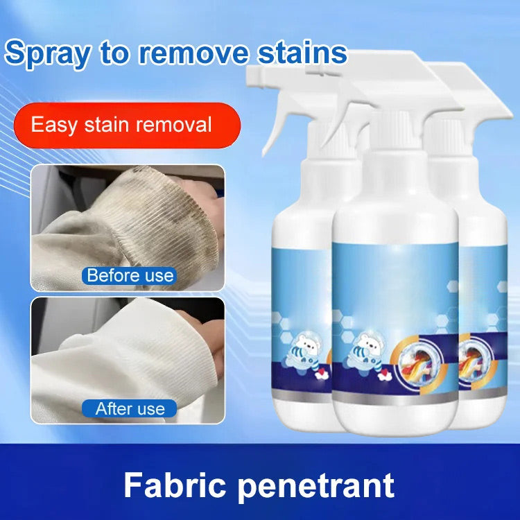 Fabric-friendly powerful stain removal cleaning spray