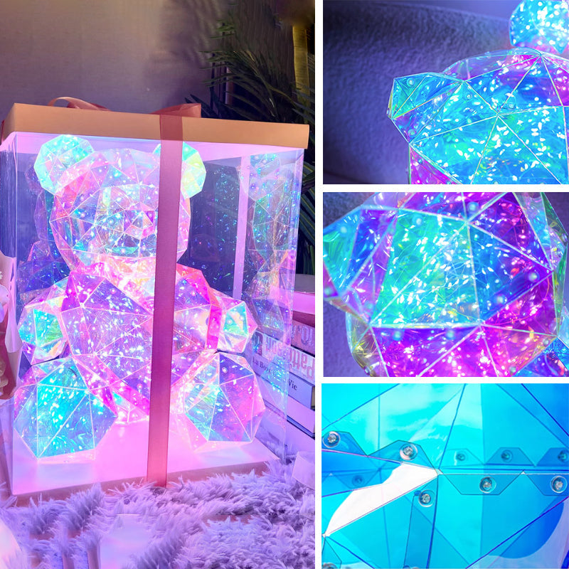 Anniversary Special 💕 Colorful Glowing Bear – 50% OFF