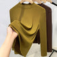 Gift for Women! Fashionable Stretchy Slim Stand-collar Base Shirt