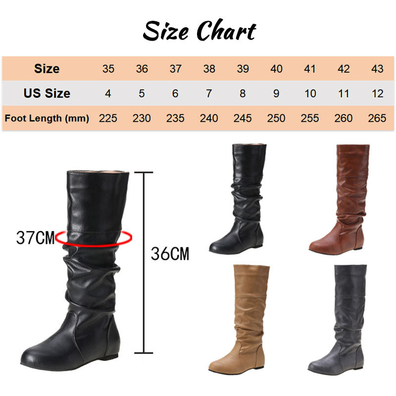 [Best Gift for Her] Women's Classic Retro High Boots