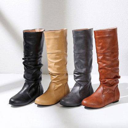 [Best Gift for Her] Women's Classic Retro High Boots