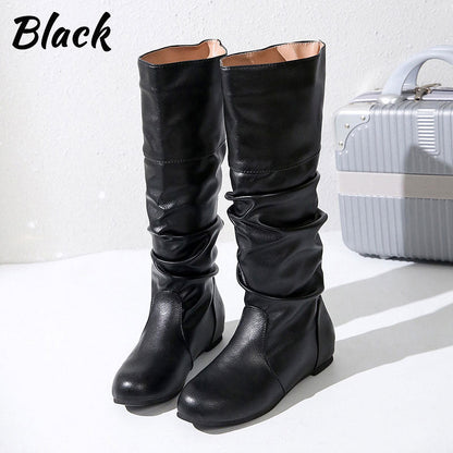 [Best Gift for Her] Women's Classic Retro High Boots