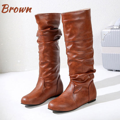 [Best Gift for Her] Women's Classic Retro High Boots