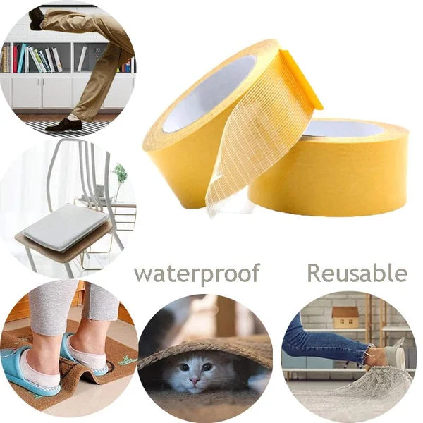 🎇Hot Sale 49% OFF🎇 Strong Adhesive Double-sided Gauze Fiber Mesh Tape