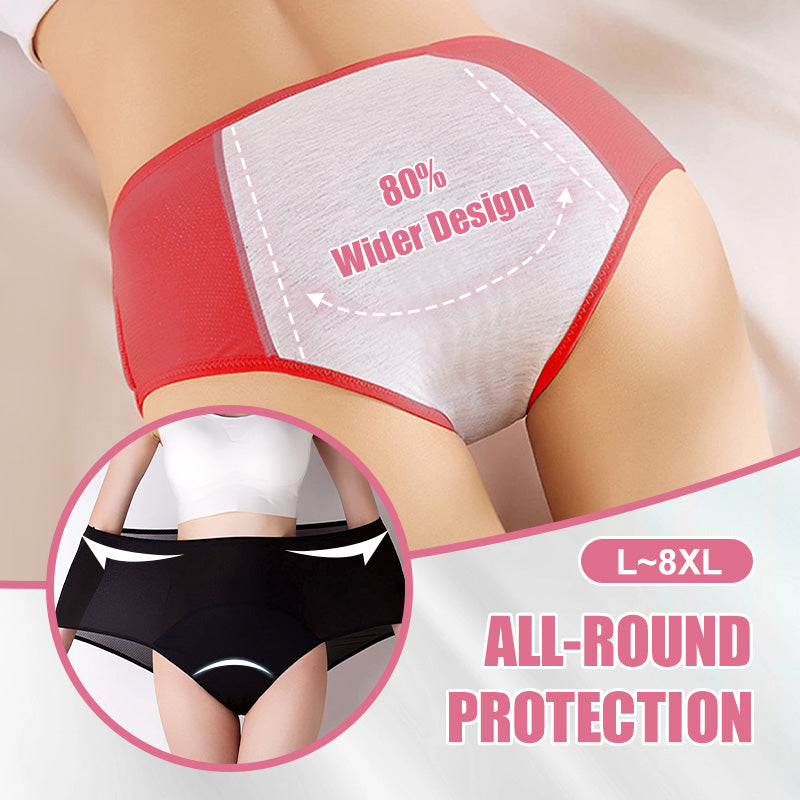 Limited BUY 3 GET 2 FREE🔥2025 New Upgrade High Waist Leak Proof Panties– Comfort Redefined!