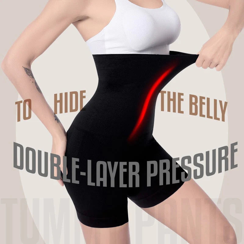 Seamless High-Waist Tummy Control Shapewear